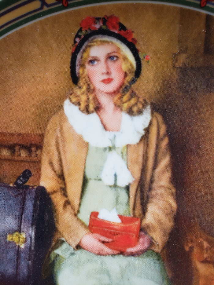 A Young Girl's Dream collectible plate