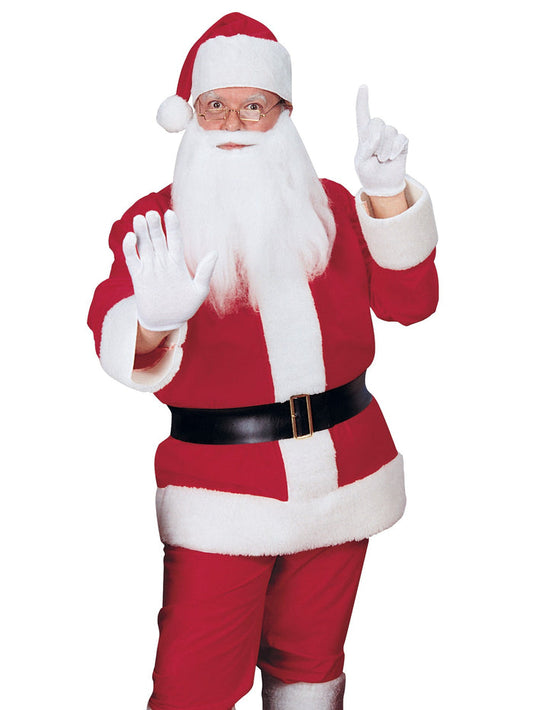 Adult Classic Flannel Santa Suit