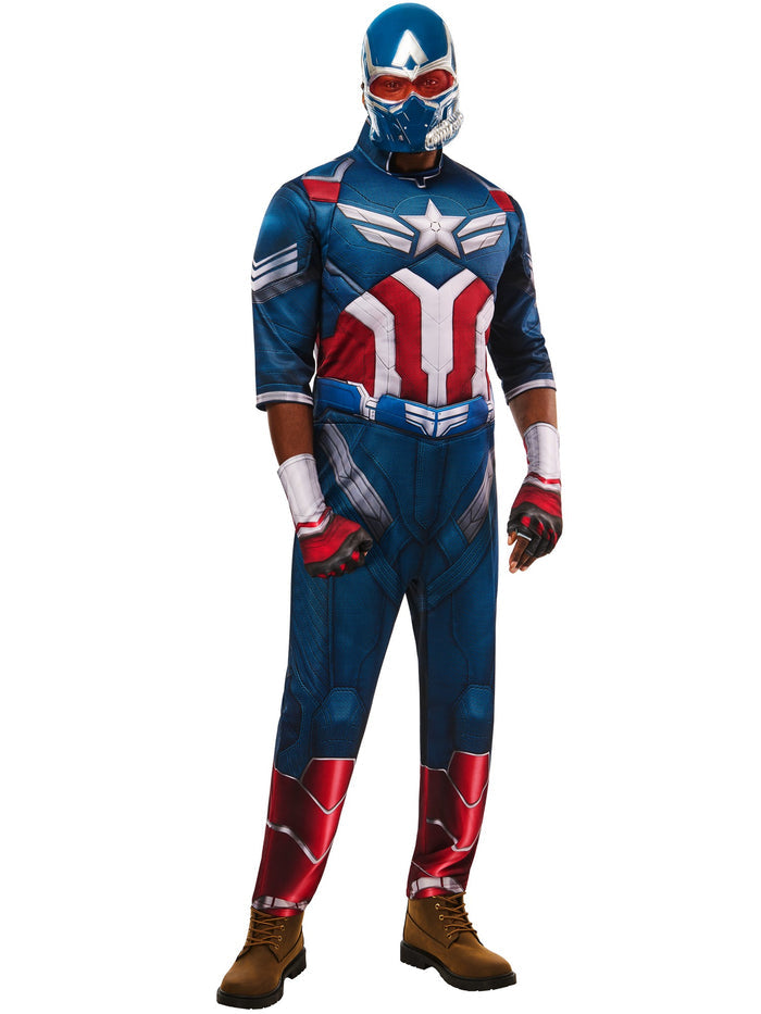 Adult Deluxe Captain America Costume