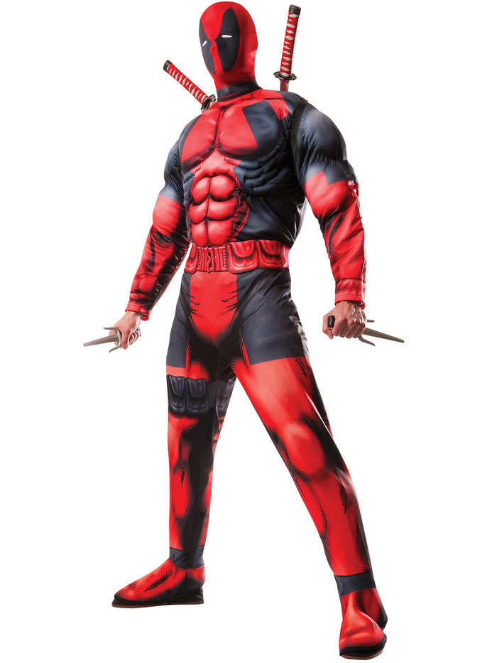 Adult Deluxe Deadpool Costume From Marvel