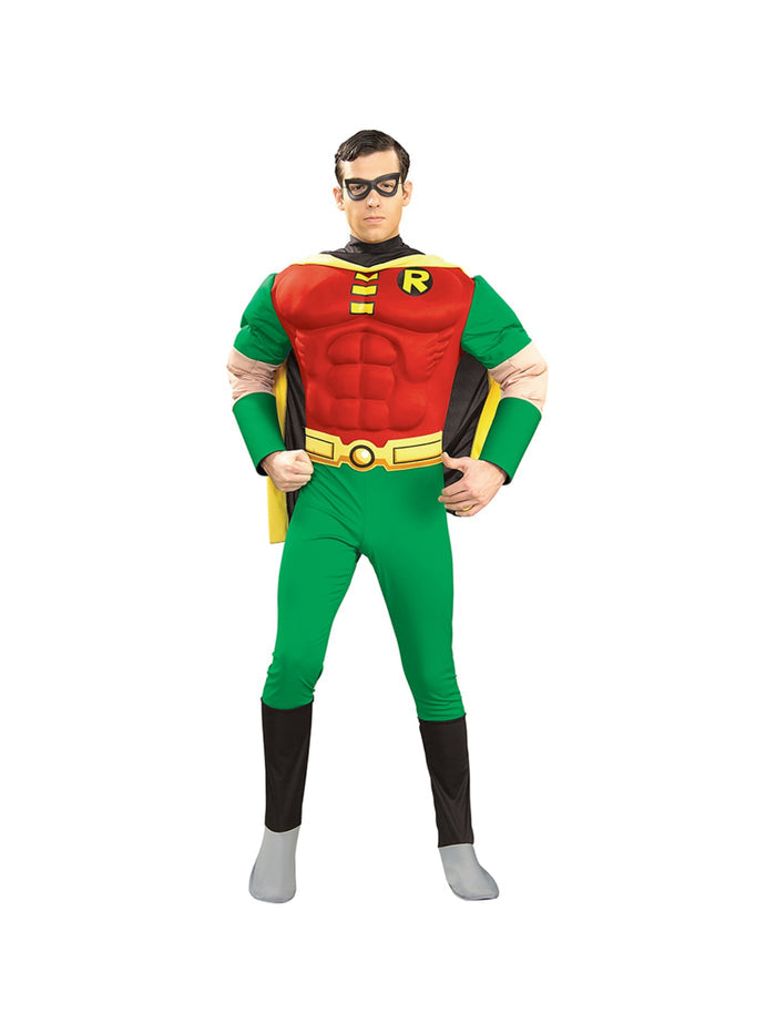 Adult Deluxe Muscle Chest Robin Costume