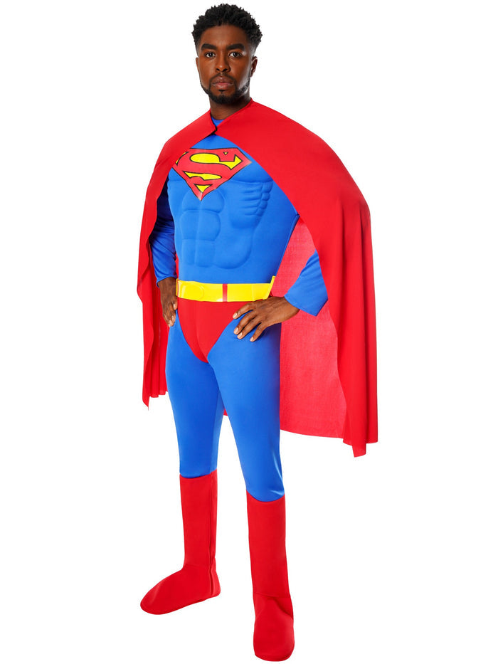 Adult Deluxe Musclechest Superman Costume