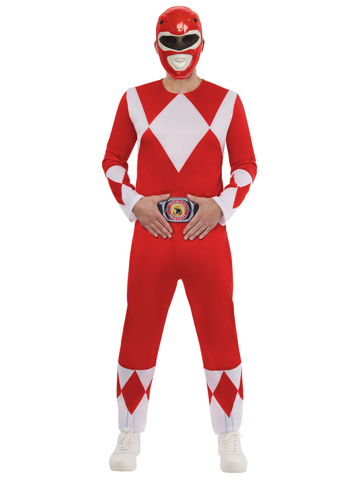 Adult Mighty Morphin Red Power Ranger Costume