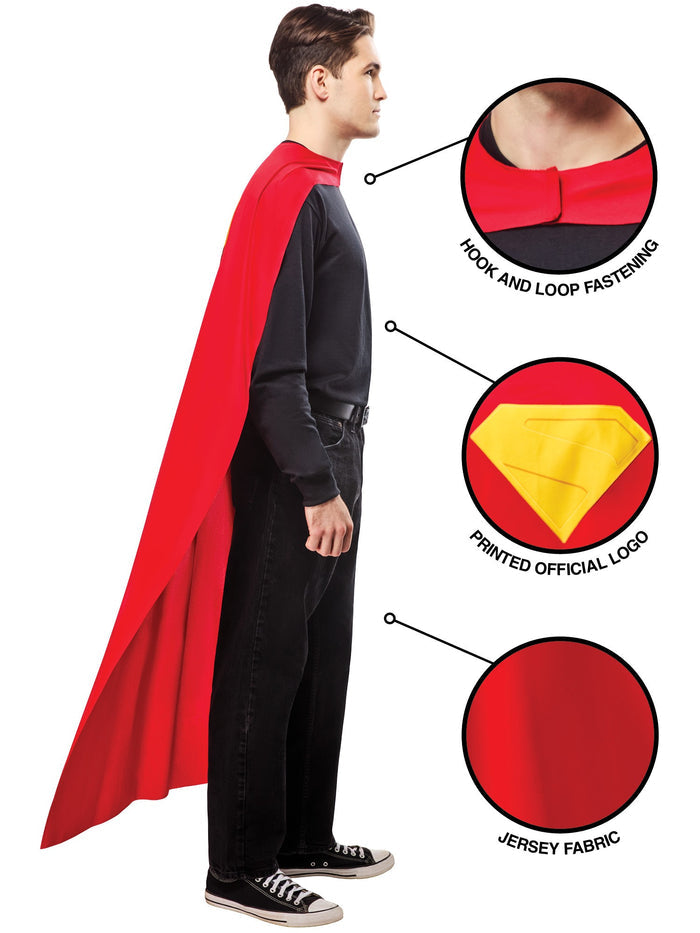Adult Superman Cape from Superman Movie