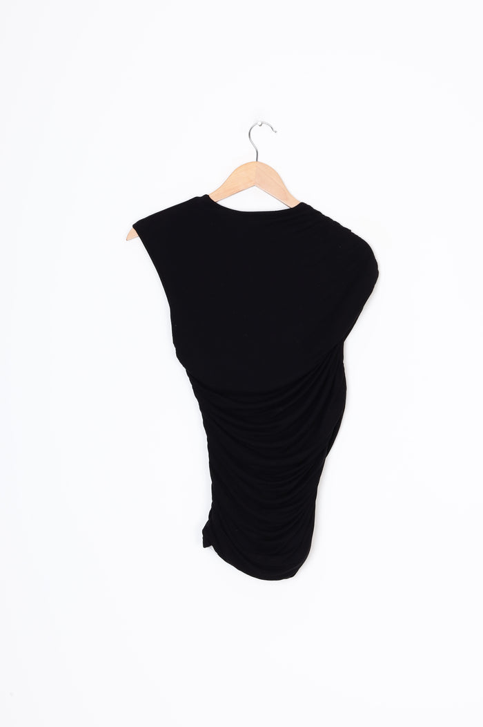 AGOLDE Womens Black Top Size M