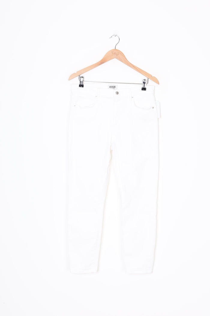 AGOLDE Womens White Jeans Size W 32