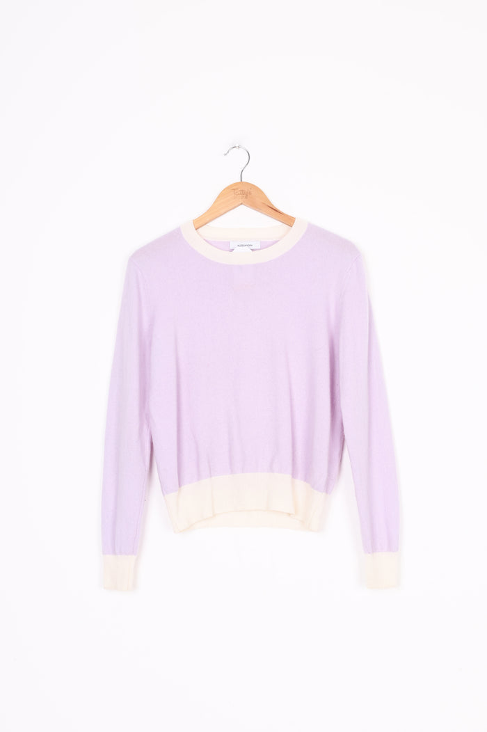 Alessandra Womens Purple Jumper Size M