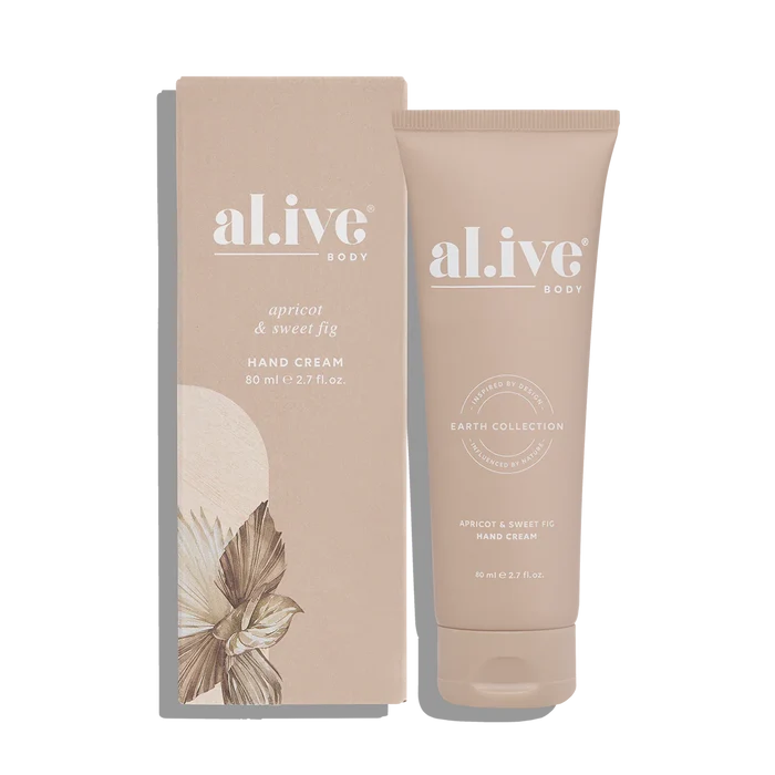 al.ive Body Hand Cream - Apricot & Sweet Fig