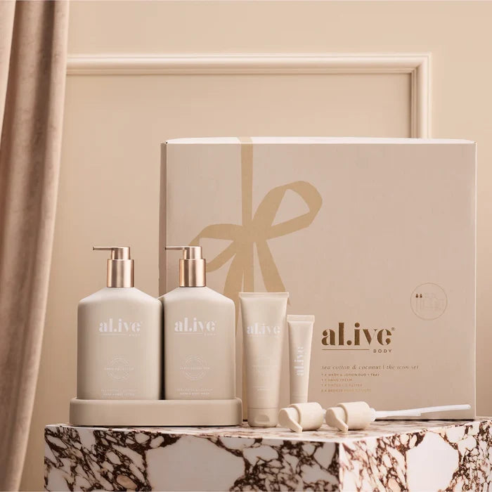 al.ive Body The Icon Set - Sea Cotton & Coconut