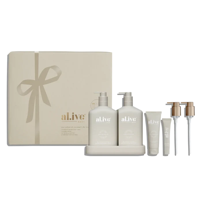 al.ive Body The Icon Set - Sea Cotton & Coconut