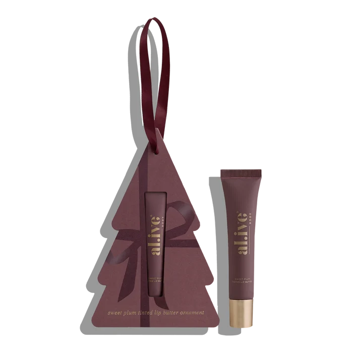 al.ive body Tinted Lip Butter Bauble - Sweet Plum