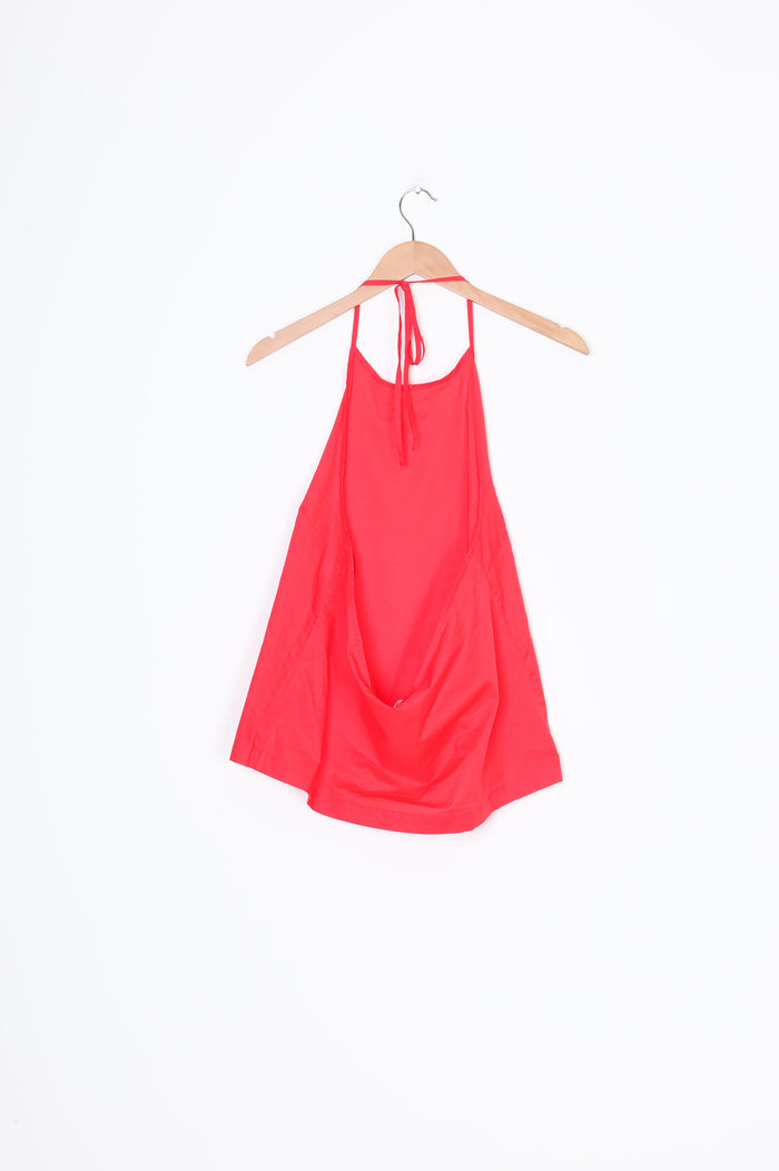 Assembly Label Womens Red Top Size 14