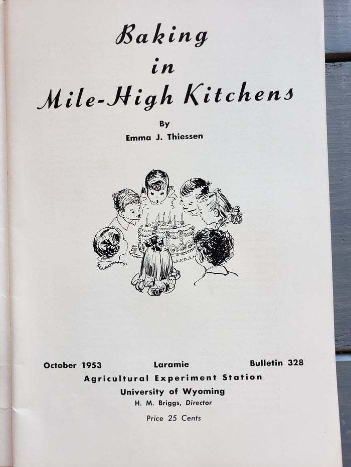 Baking in Mile High Kitchens (1953)