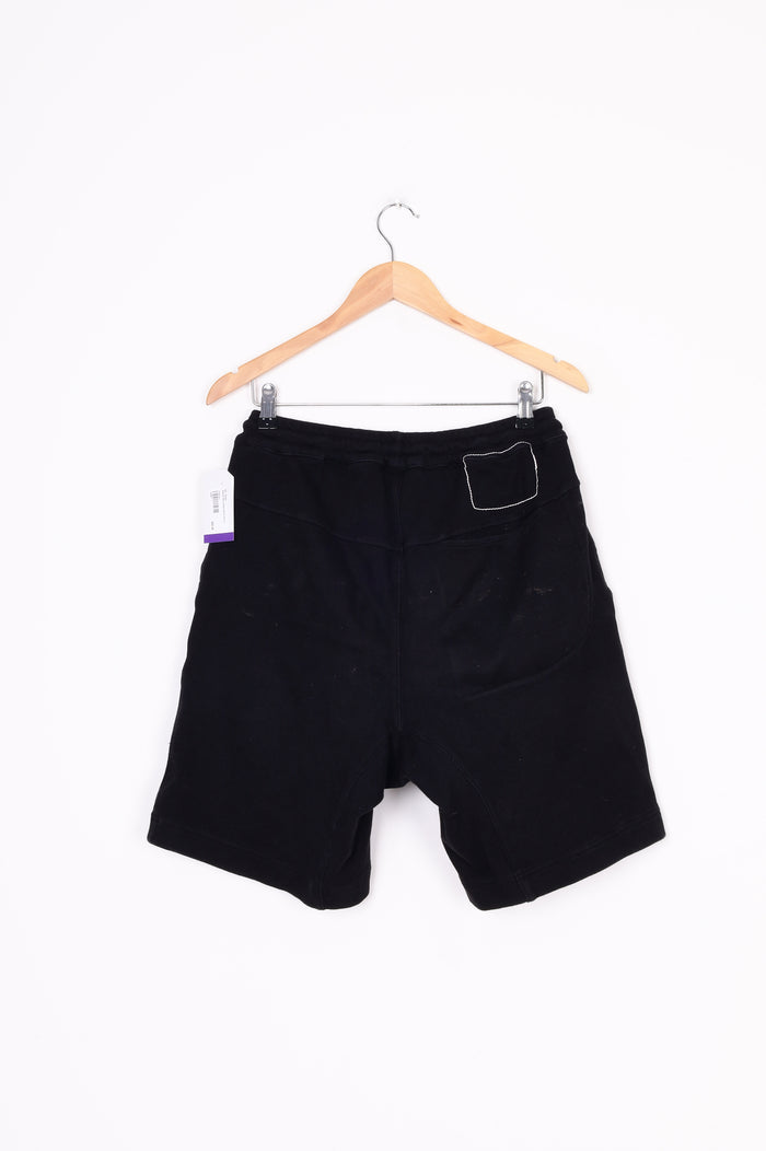 Bassike Mens Black Shorts Size S