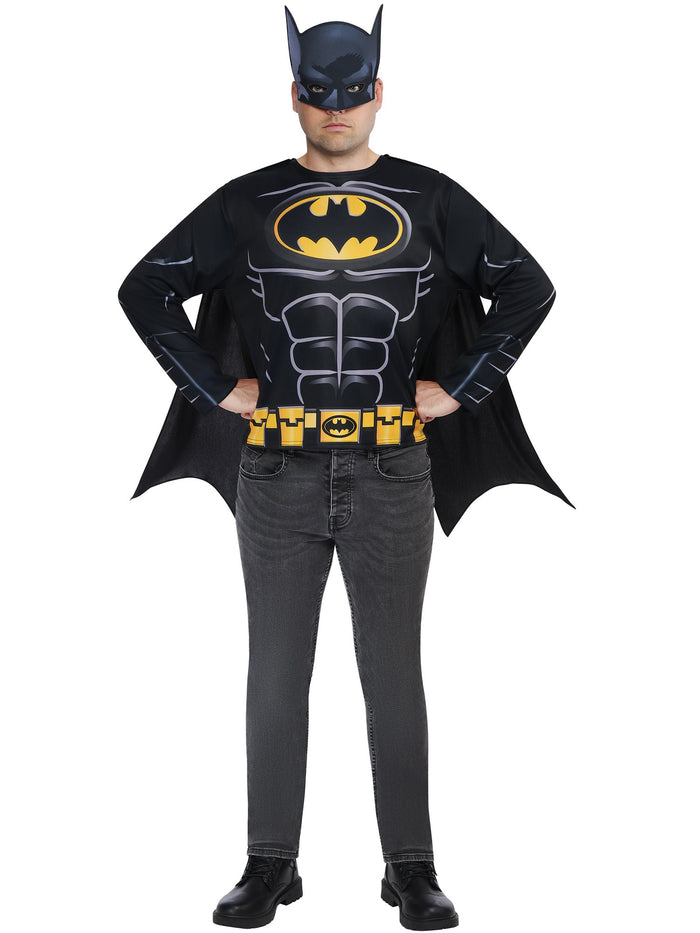 Batman Top And Half Mask Costume