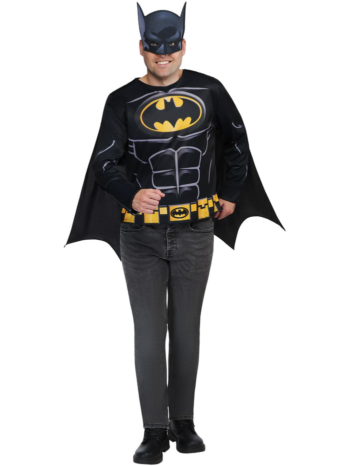 Batman Top And Half Mask Costume