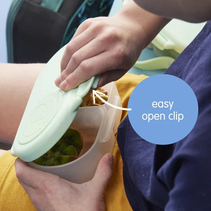 bbox 2 Compartment Snackbox - Emerald Forest