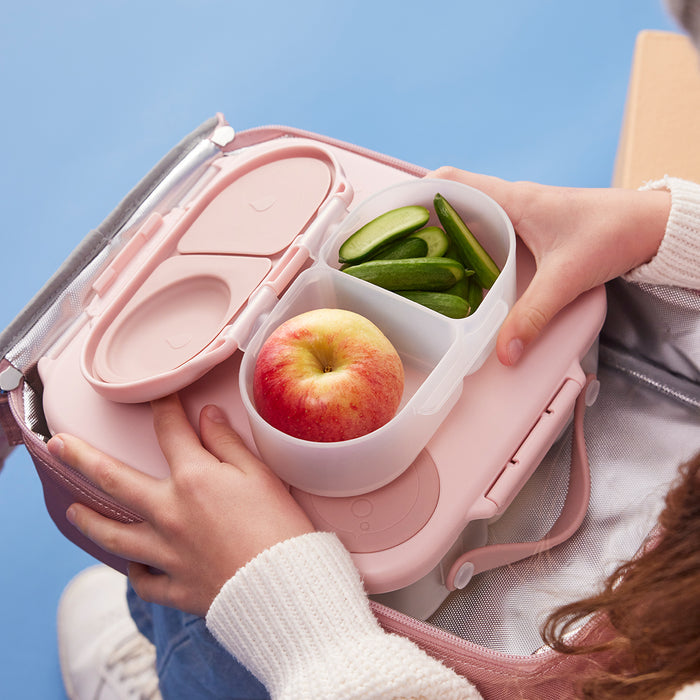 bbox 2 Compartment Snackbox - Flamingo Fizz