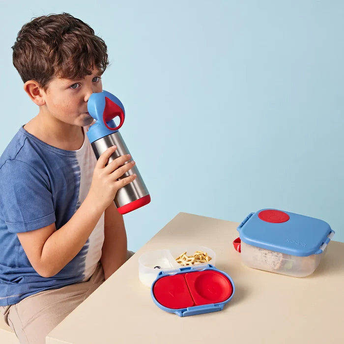 bbox Insulated Drink Bottle Sipper Lid 500ml - Blue Blaze
