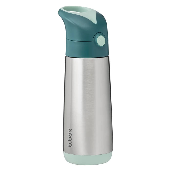 bbox Insulated Drink Bottle Sipper Lid 500ml - Emerald Forest