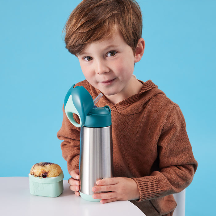 bbox Insulated Drink Bottle Sipper Lid 500ml - Emerald Forest