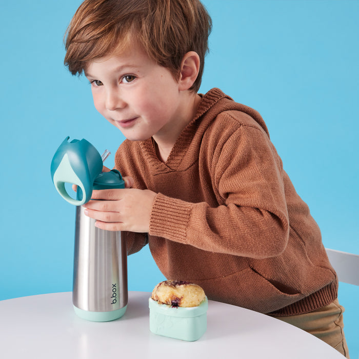 bbox Insulated Drink Bottle Sipper Lid 500ml - Emerald Forest