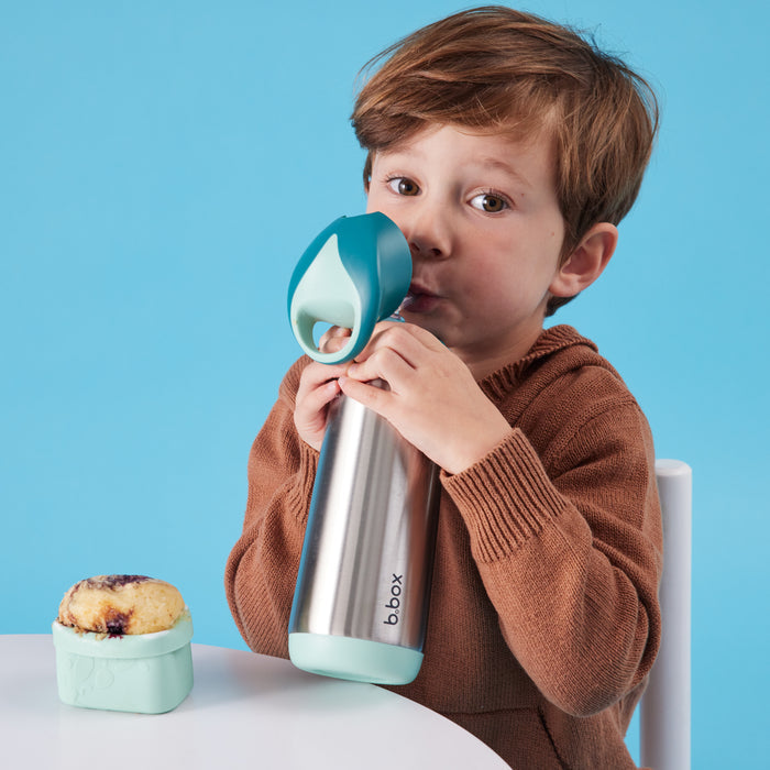bbox Insulated Drink Bottle Sipper Lid 500ml - Emerald Forest