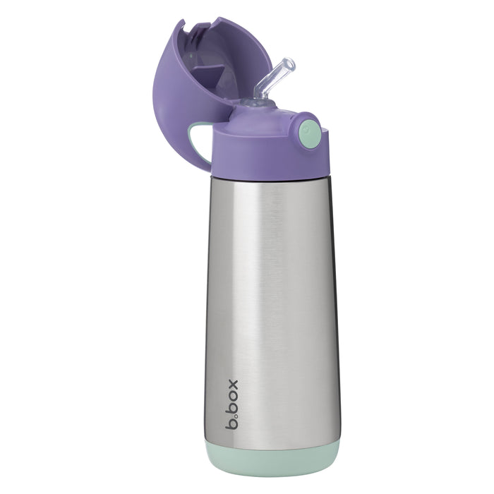 bbox Insulated Drink Bottle Sipper Lid 500ml - Lilac Pop