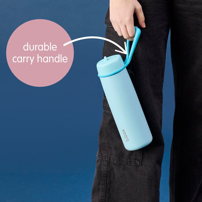 b.box Insulated Flip Top Drink Bottle 690ml - Midnight