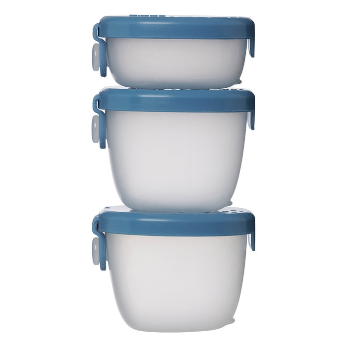 bbox Lunchbox Snack Tubs Set of 3 - Ocean