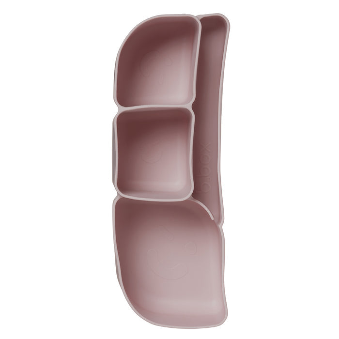 b.box Silicone Lunchbox Bento Tray - Berry