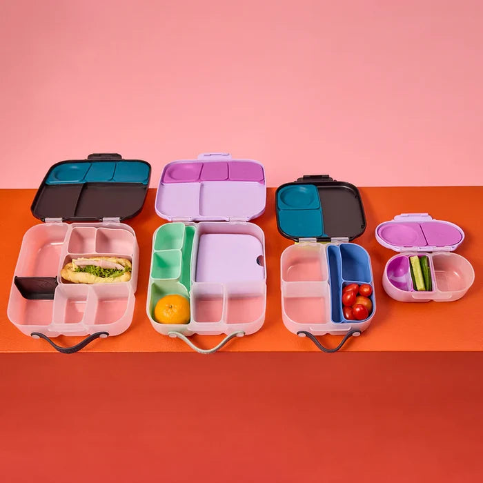 b.box Silicone Lunchbox Bento Tray - Berry