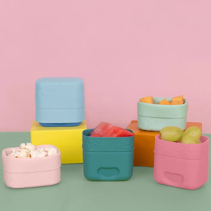 bbox Silicone Snack Cups - Ocean