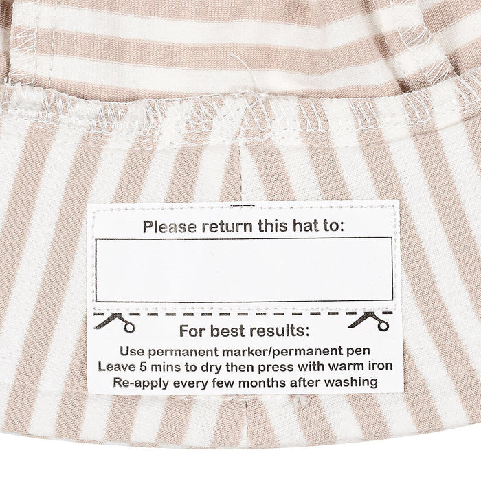 Bedhead Baby & Toddler Bucket Sun Hat - Natural Stripe