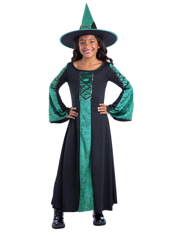 Bewitched Green Kids Costume