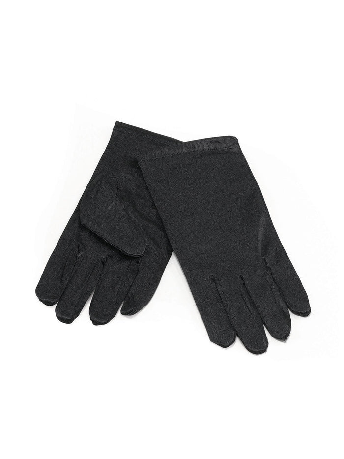 Black Gloves Costume Accessory