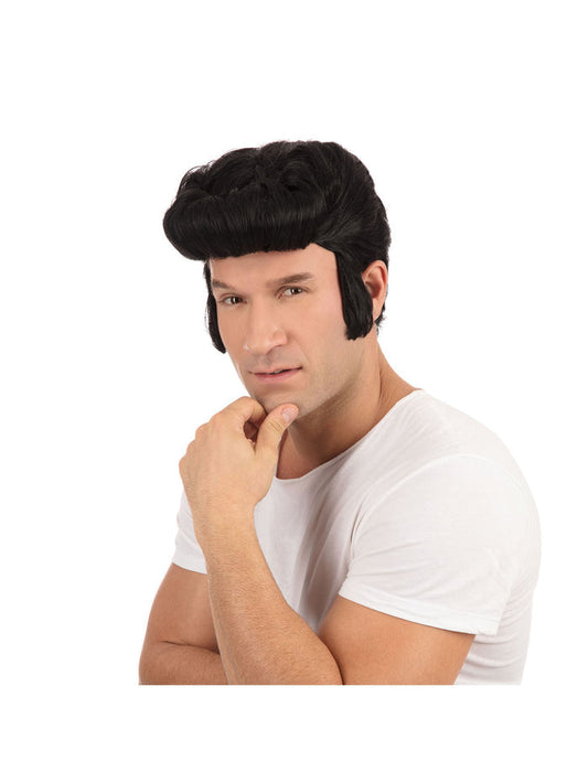 Black Greaser 50s Wig