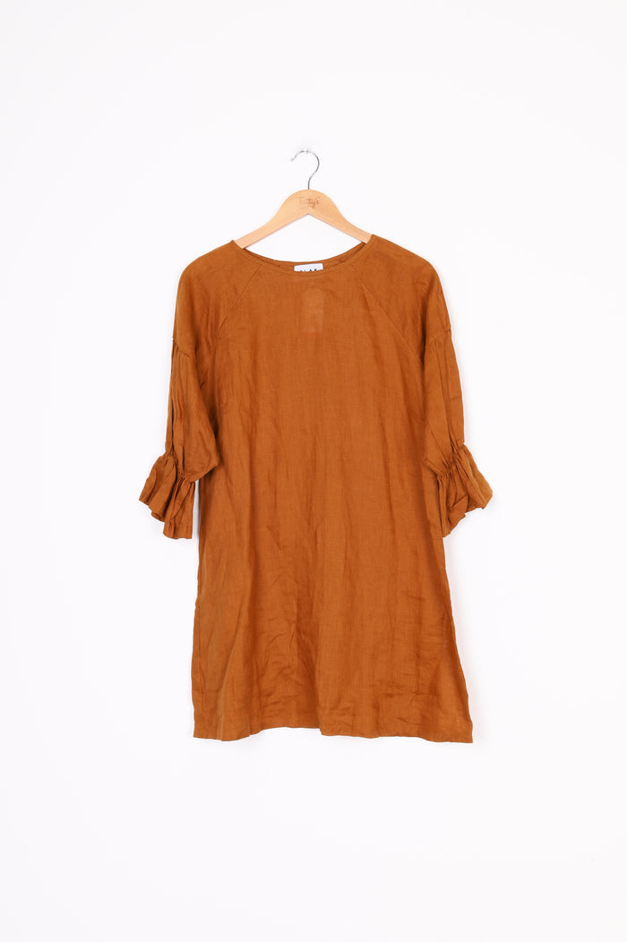 Blak Love Womens Brown Dress Size 8