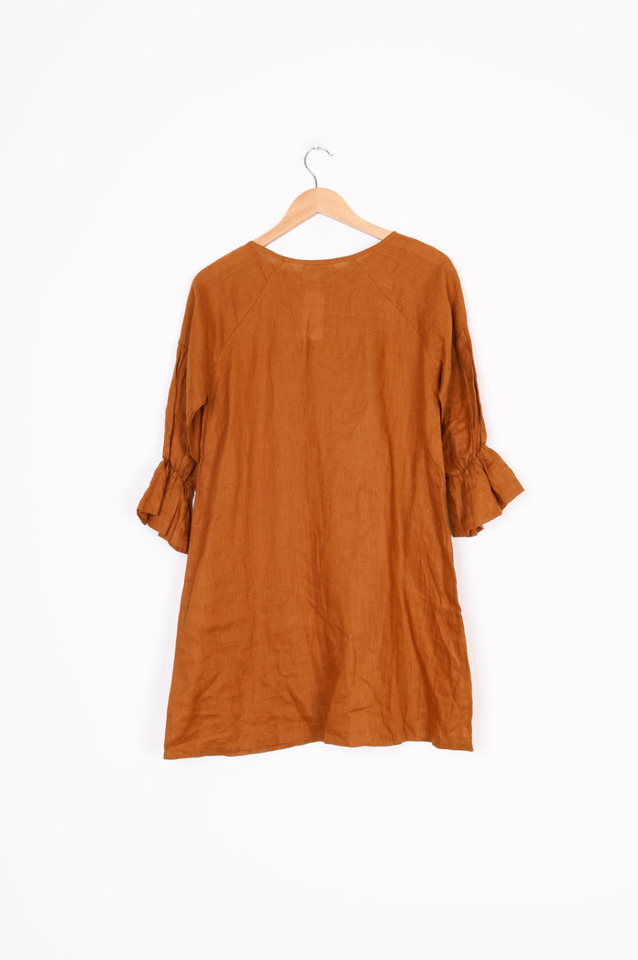 Blak Love Womens Brown Dress Size 8