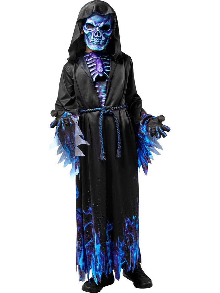 Blue Reaper Kids Costume
