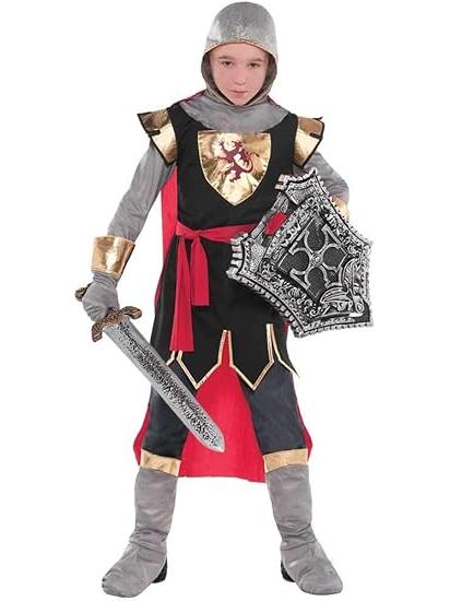 Brave Crusader Boys Knight Costume