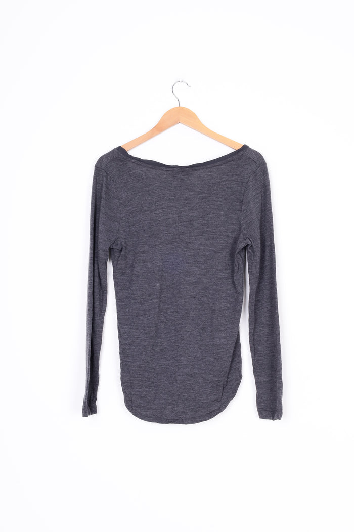 Bread & Butter by Moochi Womens Grey Top Size 10