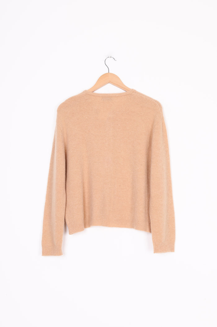 Briarwood Womens Beige Cardigan Size S