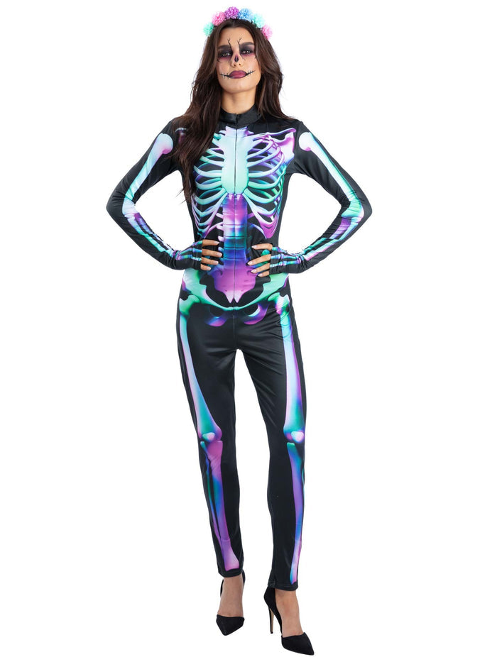 Bright Bones Skeleton Costume