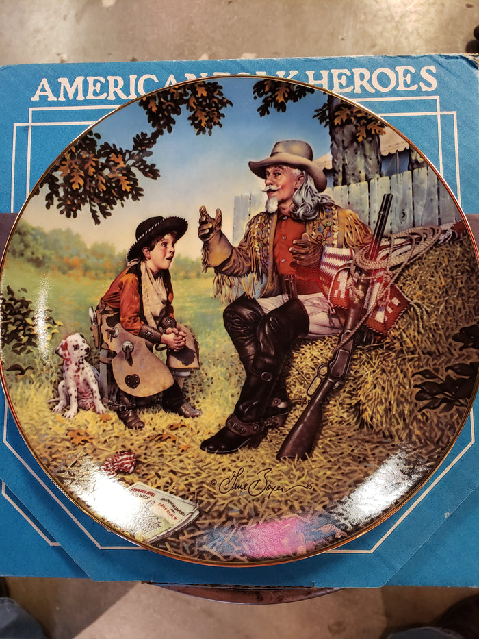 Buffalo Bill Commemorative Plate