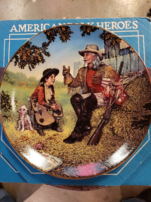 Buffalo Bill Commemorative Plate