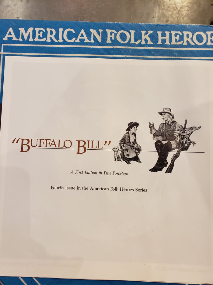 Buffalo Bill Commemorative Plate