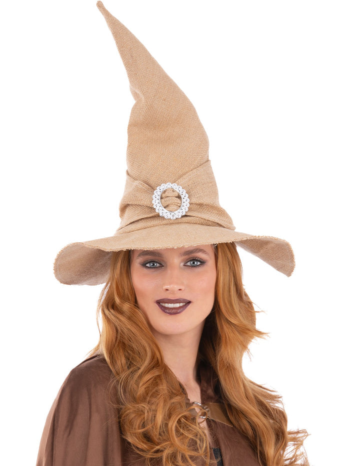 Burlap Witch Hat