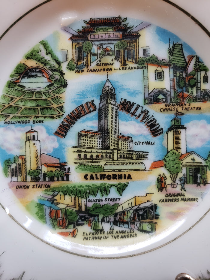 California souvenir plate wall hang