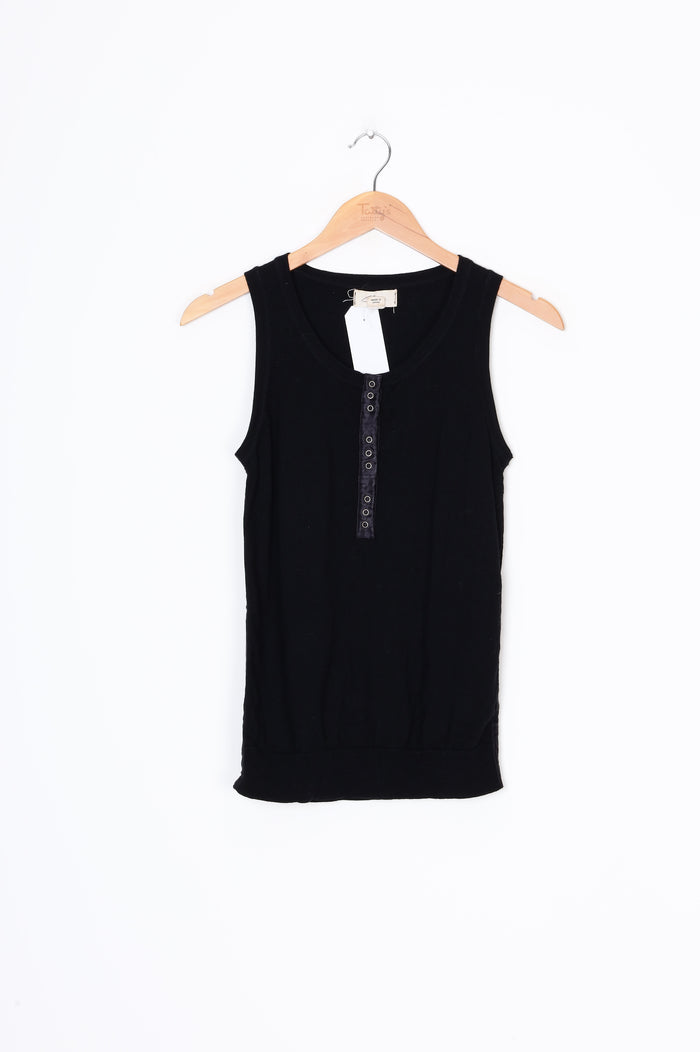 Calliope Womens Black Top Size M